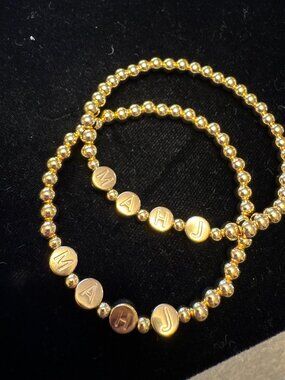 NEW Gold Filled Bracelets - M.A.H.J.